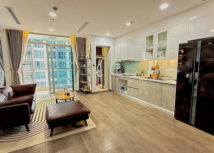 Vinhomes Central Park - 1 Phong Ngu 2 Giuong Lon - Riverside Park View